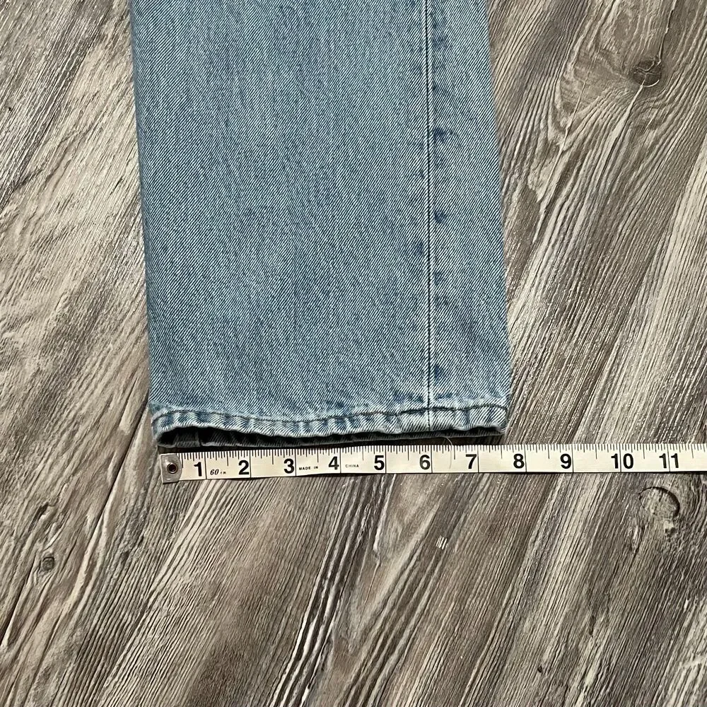 Vintage 1998 Levis 501 Made in France Grunge Jeans 34 x 30 (33 x 29) - Picture 8 of 16